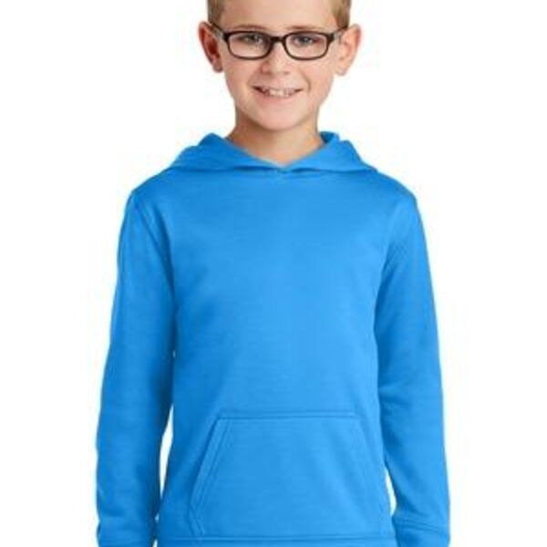 Port & Company Youth Performance Fleece Pullover Hooded Sweatshirt Thumbnail