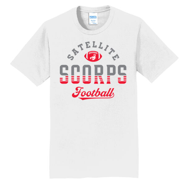 Satellite Scorps Football (AE) - Port & Company Fan Favorite Tee Thumbnail