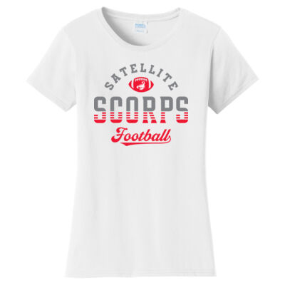 Satellite Scorps Football (AE) - Ladies Fan Favorite Tee Thumbnail