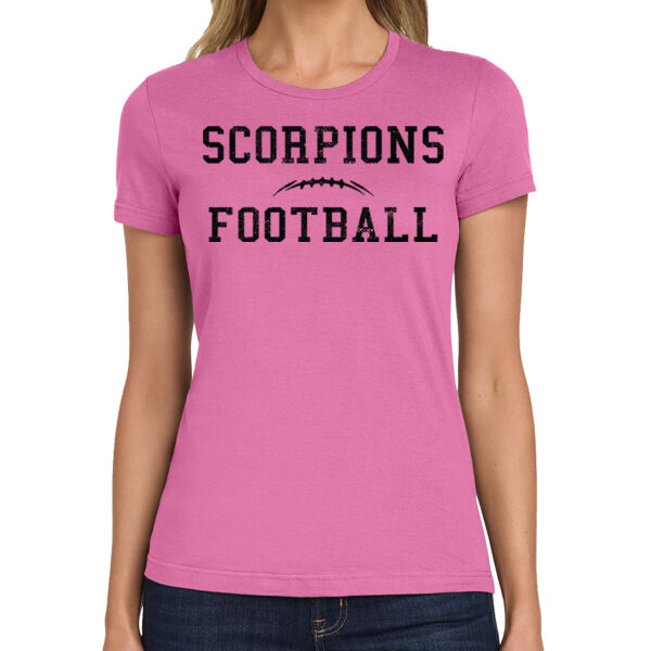 STING 'EM PINK OCTOBER - Ladies cotton Tee Thumbnail