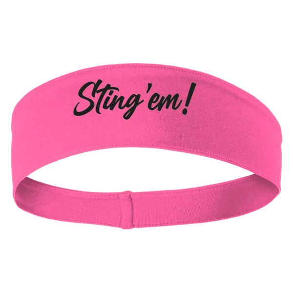 STING 'EM PINK OCTOBER - Head Band Thumbnail