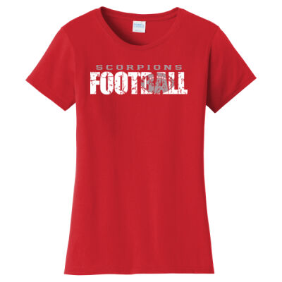 Scorpions Football ( AK) - Ladies Fan Favorite Tee Thumbnail