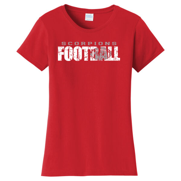 Scorpions Football ( AK) - Ladies Fan Favorite Tee Thumbnail