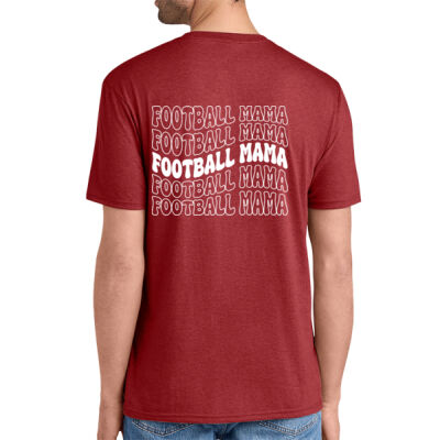 Football Mama ( BE) - Unisex Cotton Tshirt with your name on it !  Thumbnail