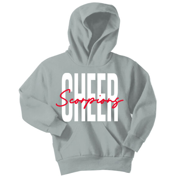 Cheer Scorpions ( BG) - Youth Hoodie Thumbnail