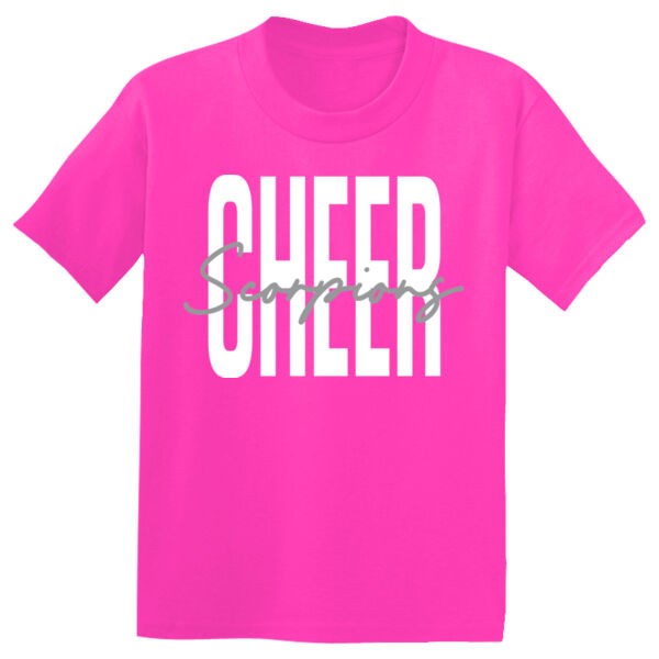 STING 'EM CHEER PINK OCTOBER - Youth Dry-fit T-Shirt Thumbnail
