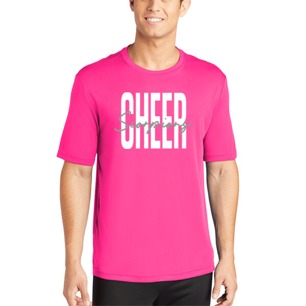 STING 'EM CHEER PINK OCTOBER - Mens Dry-fit T-Shirt Thumbnail