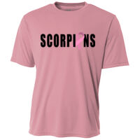 Scorpion with Pink Ribbon ( CK&CL) - Adult Dry Fit Tee Thumbnail