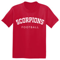 Scorpions Football ( CG) with Name & Number's Player - Youth Dry Fit Tee Thumbnail