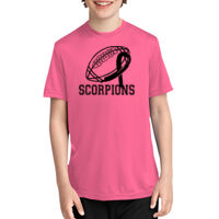 Tackle Pink October - Youth Dry Fit Tee Thumbnail